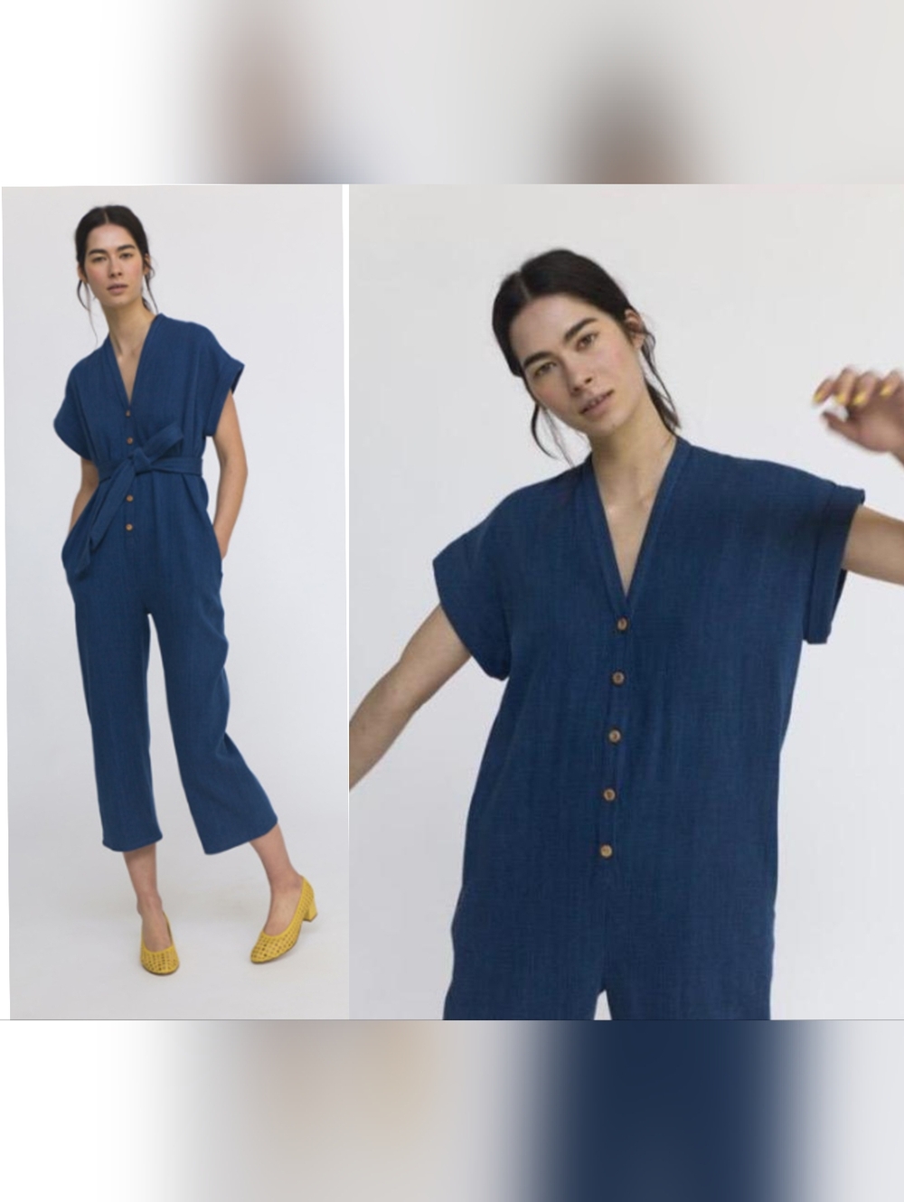 Heinui Aiko Blue Jumpsuit